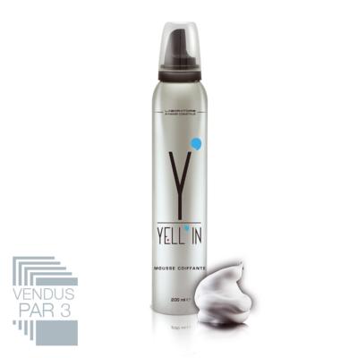 Mousse de coiffage professionnelle YELL'IN 200 ml