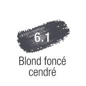 Coloration avec ammoniaque KARES COLORS N°6.1 Blond Foncé Cendré 100 ml