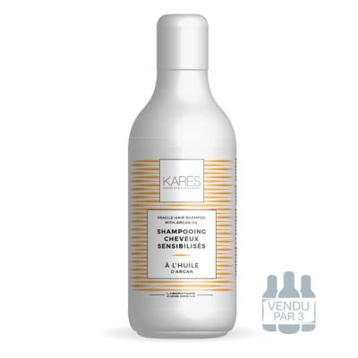 Shampooing Cheveux Sensibilisés à l'huile d'argan  - KARES - Flacon 250ML