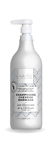 Shampooing Cheveux Normaux aux protéines de soie et à l'extrait d'aloé véra "NOUVELLE FORMULE" - KAR