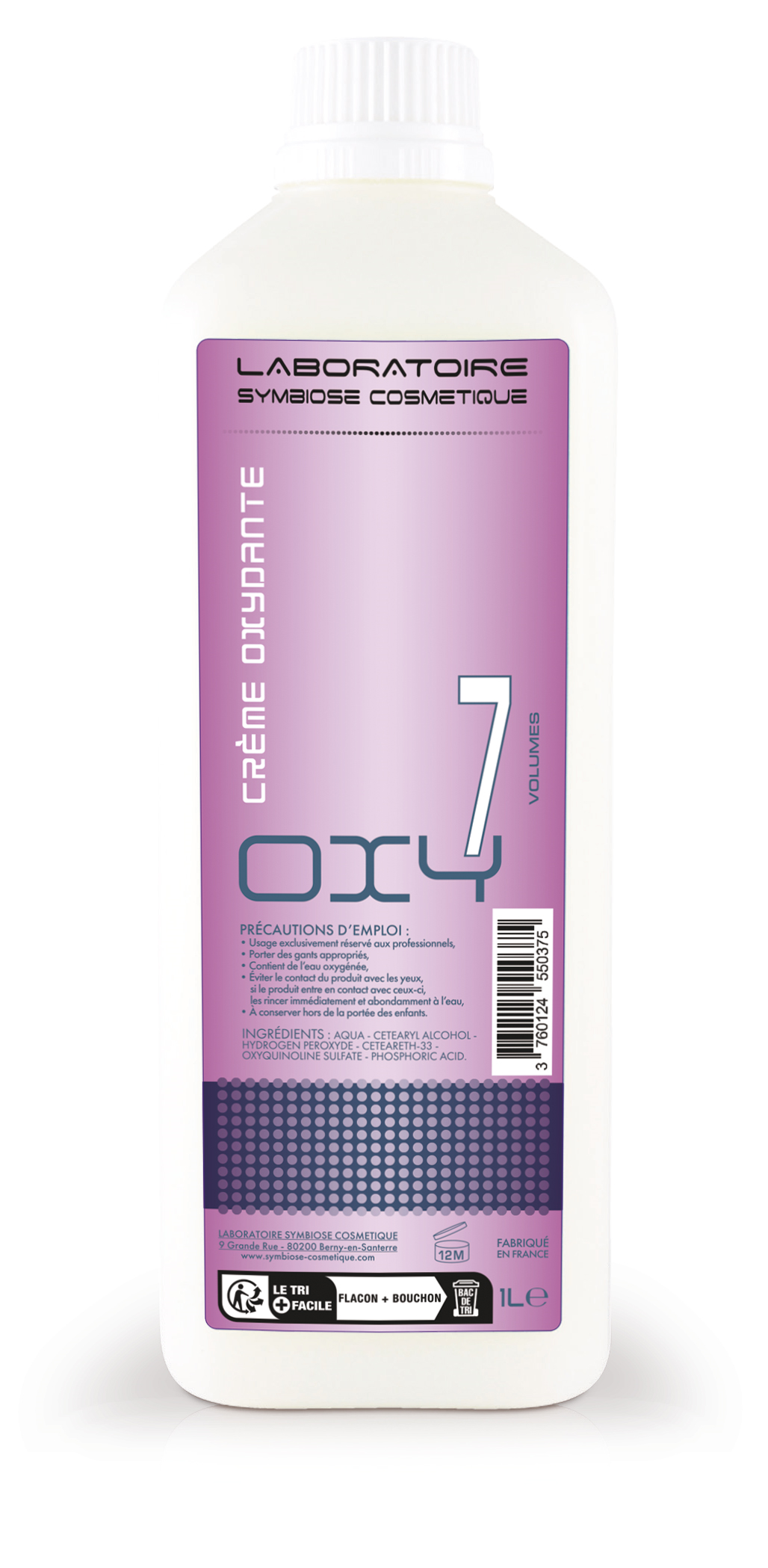 Crème Oxydante 7 volumes OXY 1 l