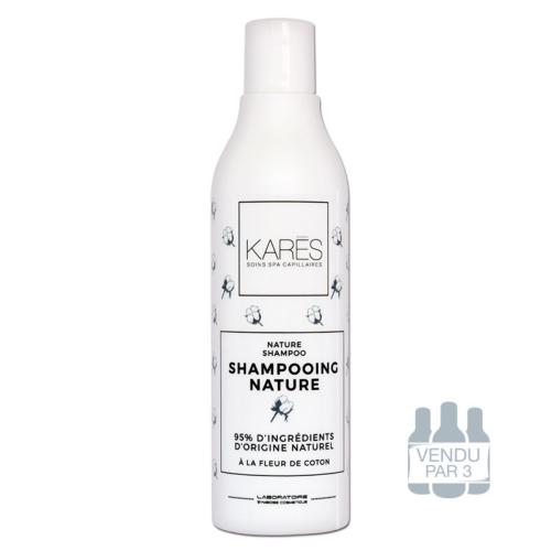 Shampooing Naturel enrichi à l'huile de coton - KARES - Flacon 300ML