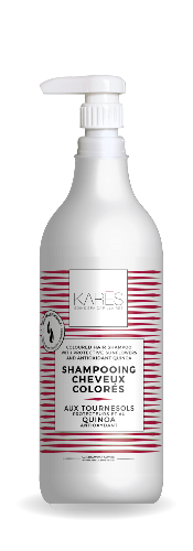 Shampooing Cheveux Colorés aux tournesols protecteurs et au quinoa antioxydant "NOUVELLE FORMULE" - 