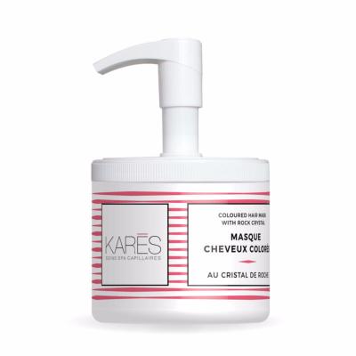 Masque Cheveux Colorés au cristal de roche  - KARES - Pot 500ML