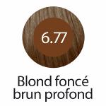 Coloration avec ammoniaque KARES COLORS N°6.77 Blond Foncé Brun Profond 100 ml